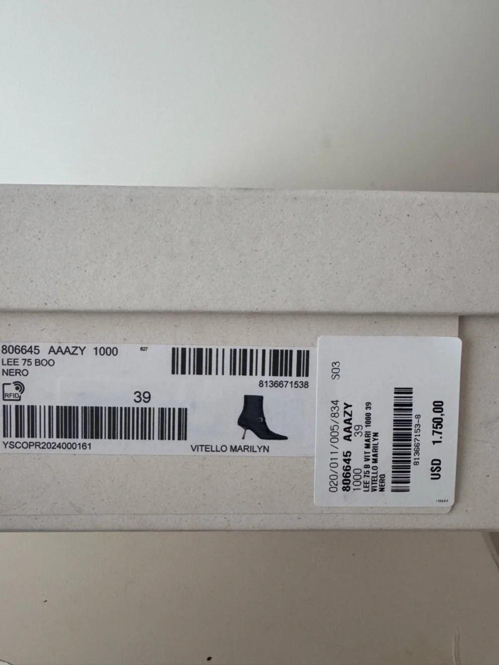 SAINT LAURENT
Hacker Ankle Boot - Picture 12 of 12